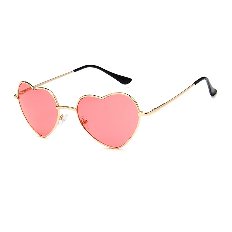 Новая коллекция Винтаж Metal Heart Для женщин солнцезащитные очки Мода Море объектив девушка очки Óculos feminino lentes-де-сол женщин Gafas L2