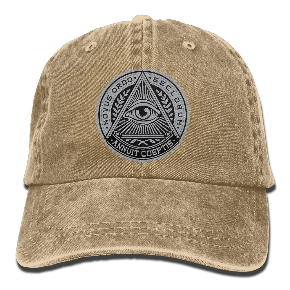 Мужские и женские джинсовые шапки SAMCUSTOM Illuminati God's gesture 3D креативные кепки для