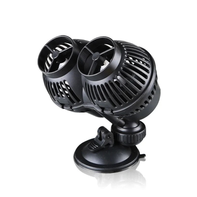 

12w 6000l/h Powerful Aquarium Wave Maker Double Pump Head Aquarium Water Circulation Pump Flow Maker Pump For Fish Coral
