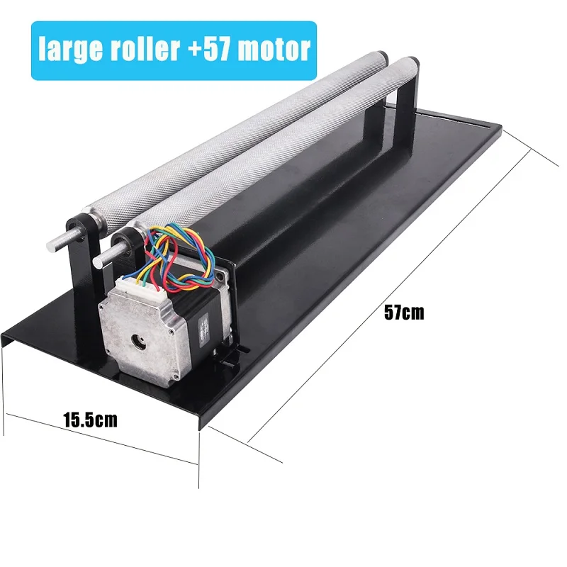 Лазерная машина с вращающейся осью двигателя 57/42/два ролика роторного или цилиндрического ролика вращающаяся бутылка/чашка для лазерной гравировки