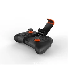 Беспроводной Bluetooth Геймпад контроллер для компьютерных игр для смартфона ТВ коробка со встроенным держателем фолдалба джойстик