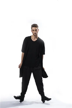 

ZYM dance style MS11108 men's wear latin practice top