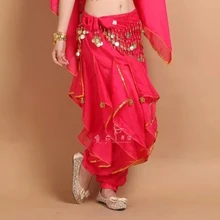 Новинка женские леггинсы для Танцев Живота Сексуальные женские брюки для танцев Штаны для танца живота индийские юбки 6 цветов