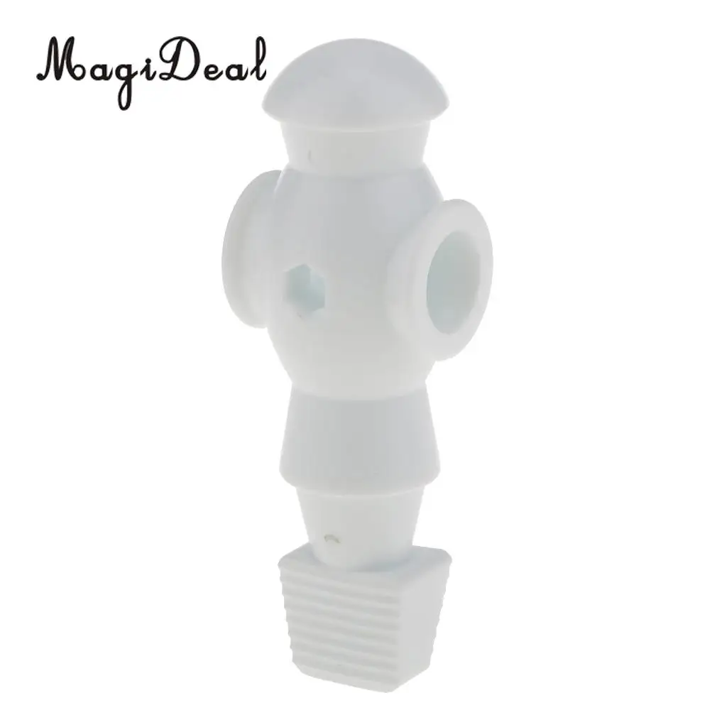 MagiDeal 22 Pieces 5/8' Foosball Man Table Soccer Player with 6 Pieces 36mm Foosball Balls - High Quality and Durable