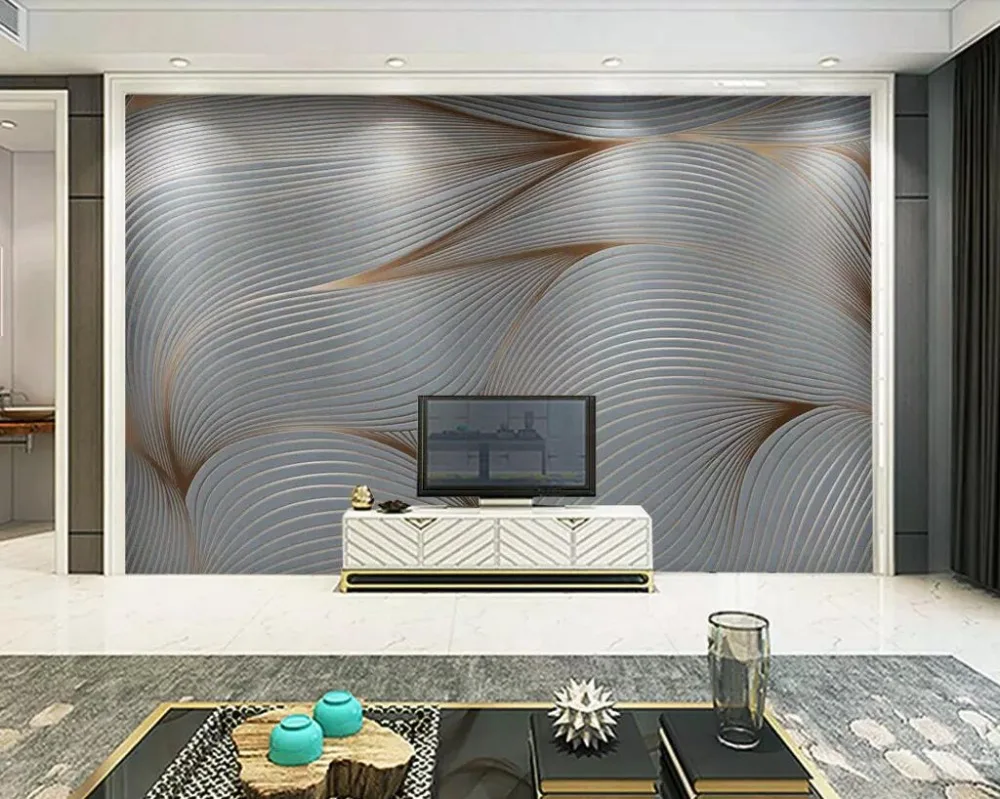 Geometric abstract lines retro minimalist background wall professional custom murals wholesale wallpaper poster photo wall