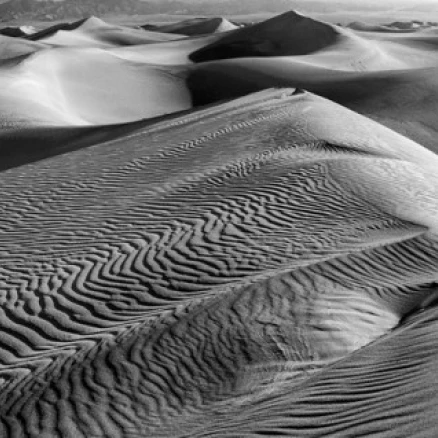 USA  California  Sand dunes in Death Valley National Park Poster Print (18 x 24)