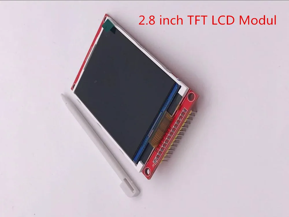 touch screen 2," 240x320 SPI TFT LCD модуль последовательного порта с адаптером PCB Micro SD ILI9341 5 В/3,3 В 2,8 дюйма светодиодный дисплей для 5110 интерфейса - Цвет: touch screen