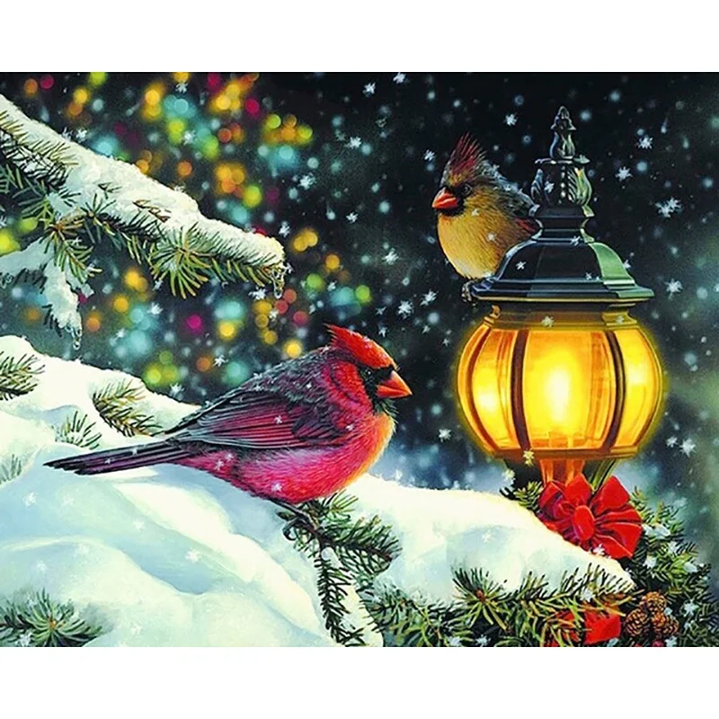 5D Diy Diamond Painting Animal Birds Full Round Diamond Embroidery Cross Stitch Diamond Wall Painting