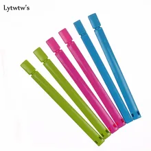 6 шт./партия, контейнер для закусок, уплотненные зажимы для сумок, герметик, зажим для еды, кухонный инструмент, домашний закрытый пластиковый пакет