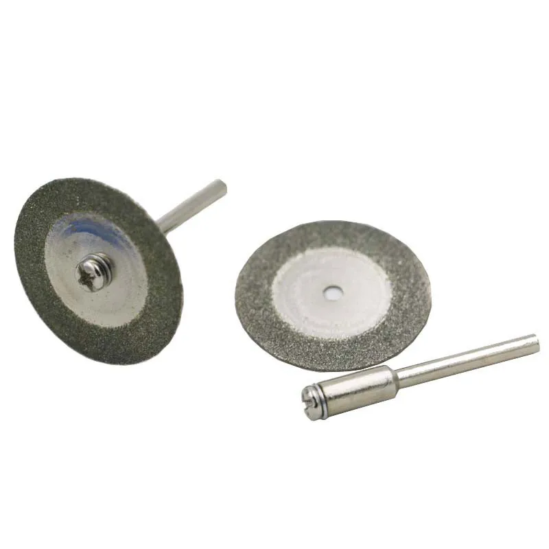10 Pcs/ Set 30mm Diamond Coated Rotary Cutting Cut Off Blade Wheels Disc Kits New DC156