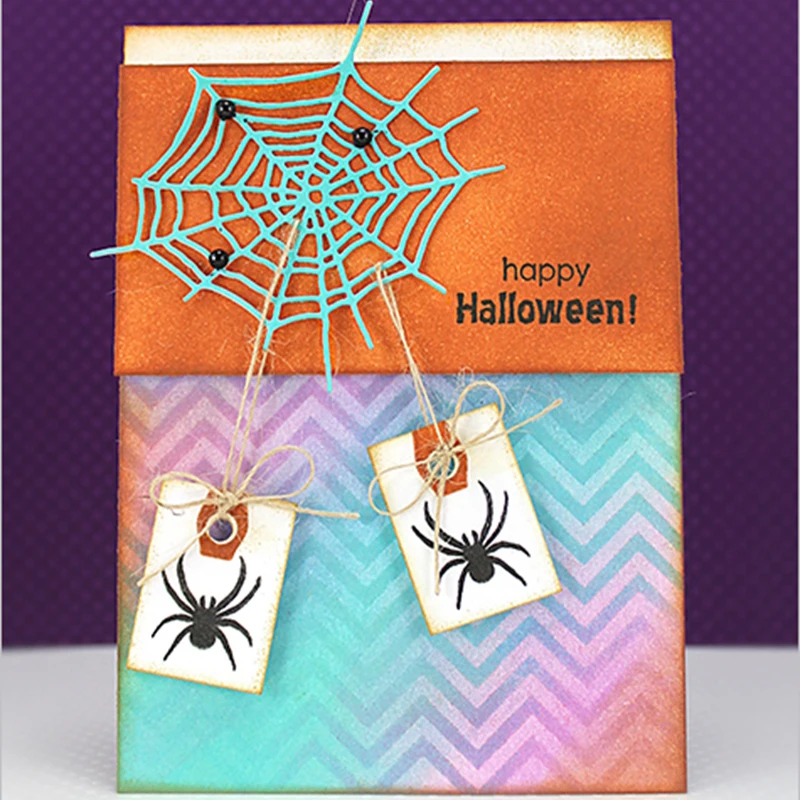 Cutting Dies Die Stencil Scrapbook Card Paper Embossing Craft DIY Spider Web