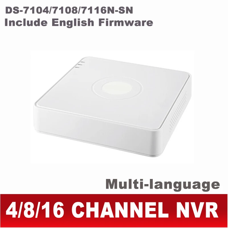 NVR 4CH 8CH 16ch Onvif network video recorder for 1080P ip camera ds-7104n-sn ds-7108n-sn ds-7116n-sn ds-7104n ds-7104 ds sn