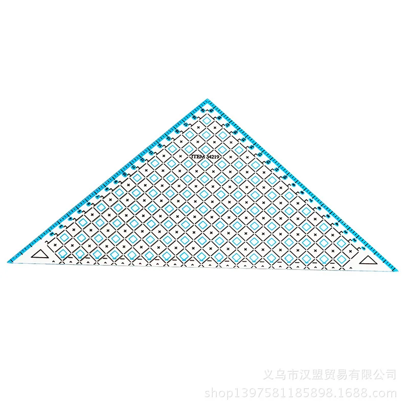 

Bicolor patch ruler, clothing ruler, acrylic big ruler, DIY patchwork manual drawing ruler