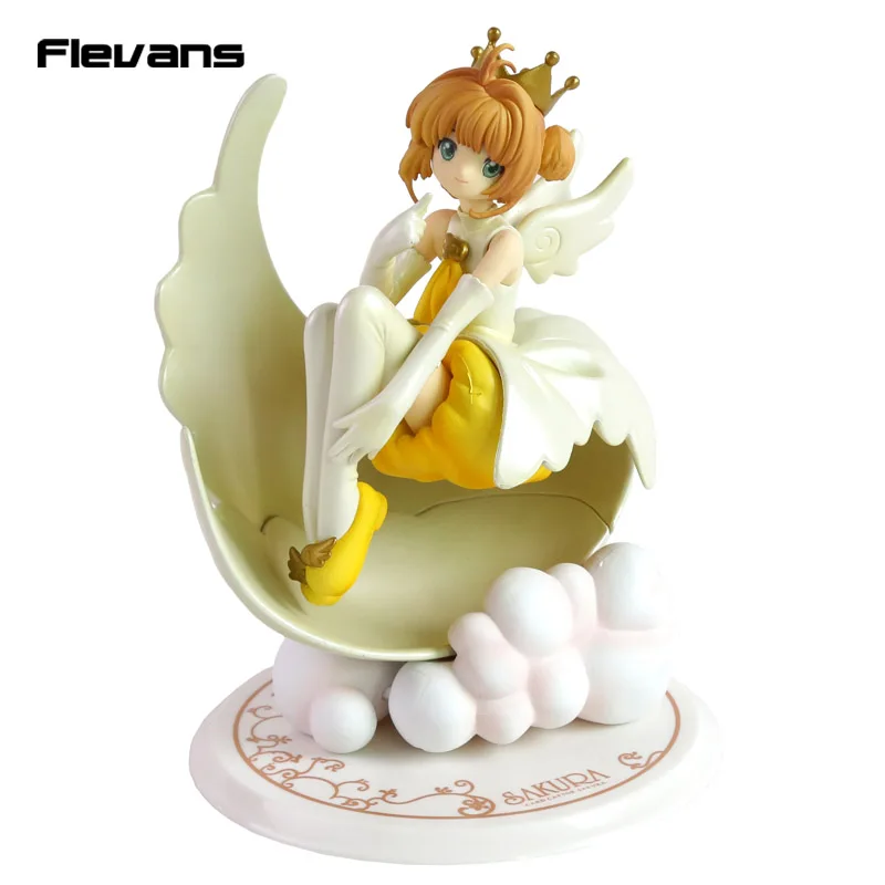 

Cardcaptor Sakura KINOMOTO SAKURA Kinomoto Angel Crown 1/7 Scale Pre-painted Figure Collectible Model Toy 18cm