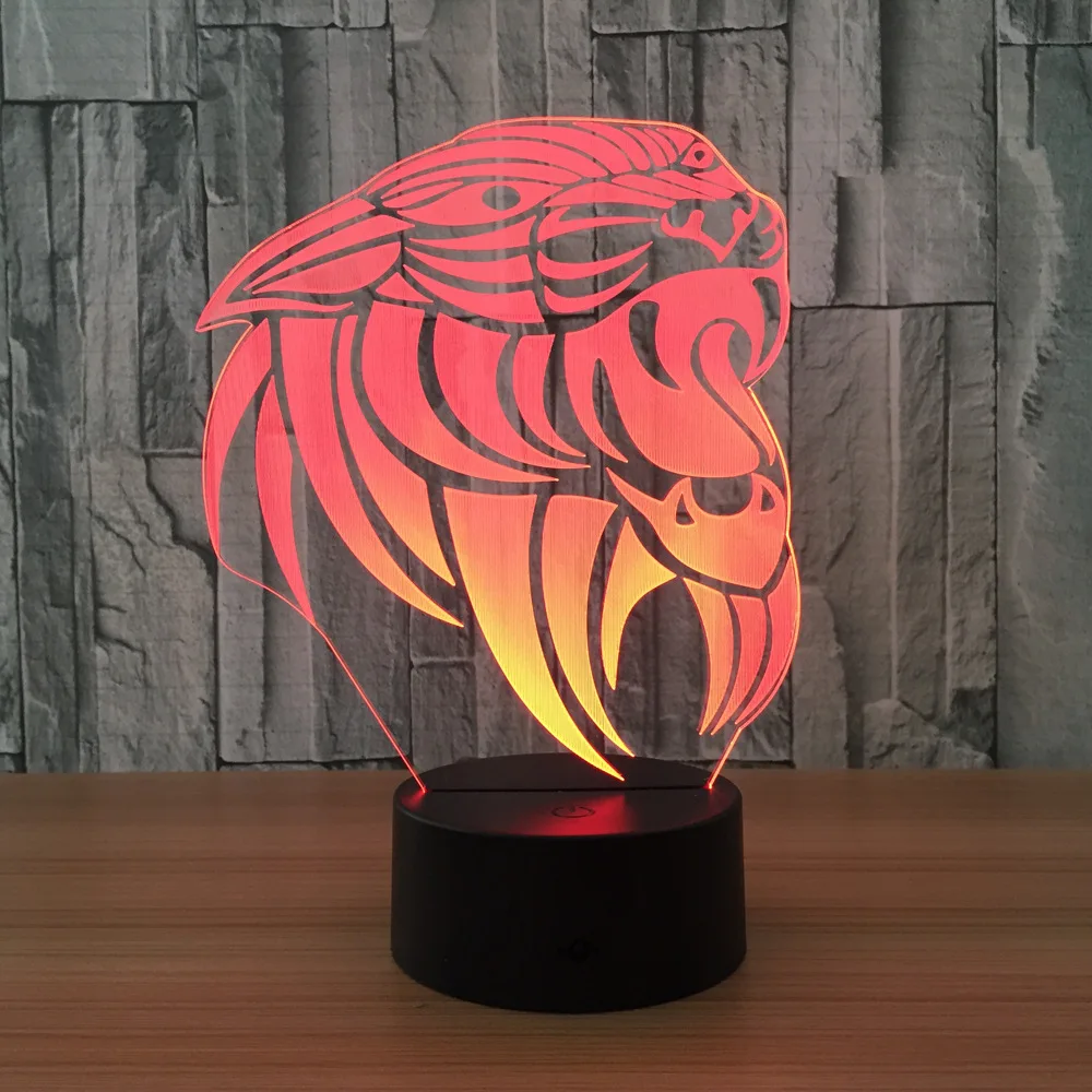 Chevet De Chambre 3d Night Light Novelty Baby Table Lamps ...