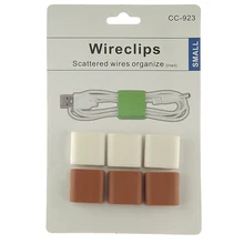 6x Smart Wire Cable Clips Scattered Wires Organize