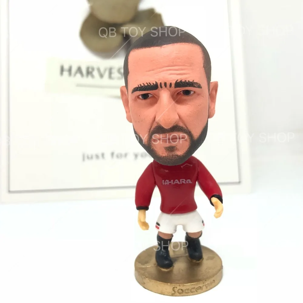 Soccerwe لكرة القدم دمية تمثال كرة القدم نجوم كانتونا 7 # الأحمر المنقول المفاصل الراتنج النادرة لعبة مجسمة عمل الشكل