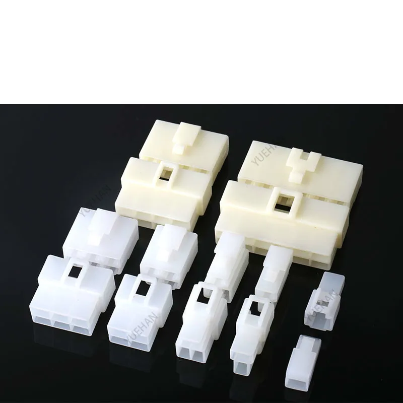 

5set 6.3mm 1/2/3/4/5/6/8/9P pin/way Crimp Terminal Connector Kits Male Female socket plug for Motorcycle Car