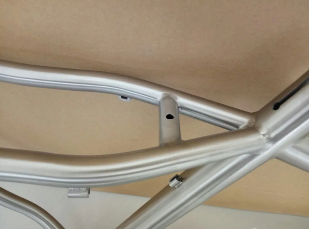 Clearance Kalosse Titanium  1.3kg  27.5er bicycle  mountain  bike frame   27.5*17 inch  Bike Titanium alloy  frame  Hot selling 2