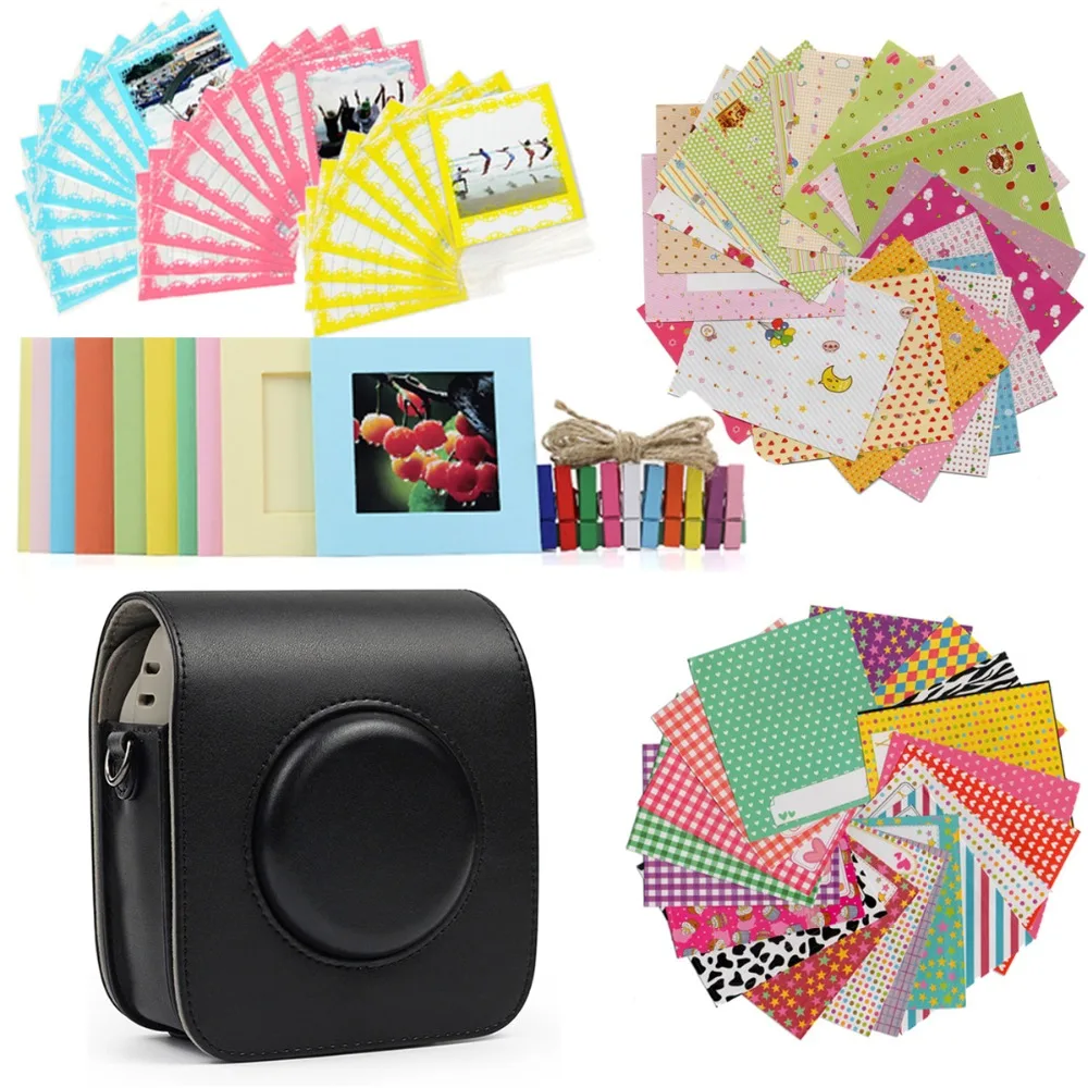 Набор аксессуаров для Fujifilm Instax Square SQ20 набор 7 в 1 сумка камеры чехол наклейки на