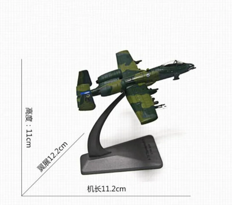 1/144 масштаб США американский ВМС армии A10 атаки истребитель самолет модели для взрослых и детей игрушки для отображения show коллекции
