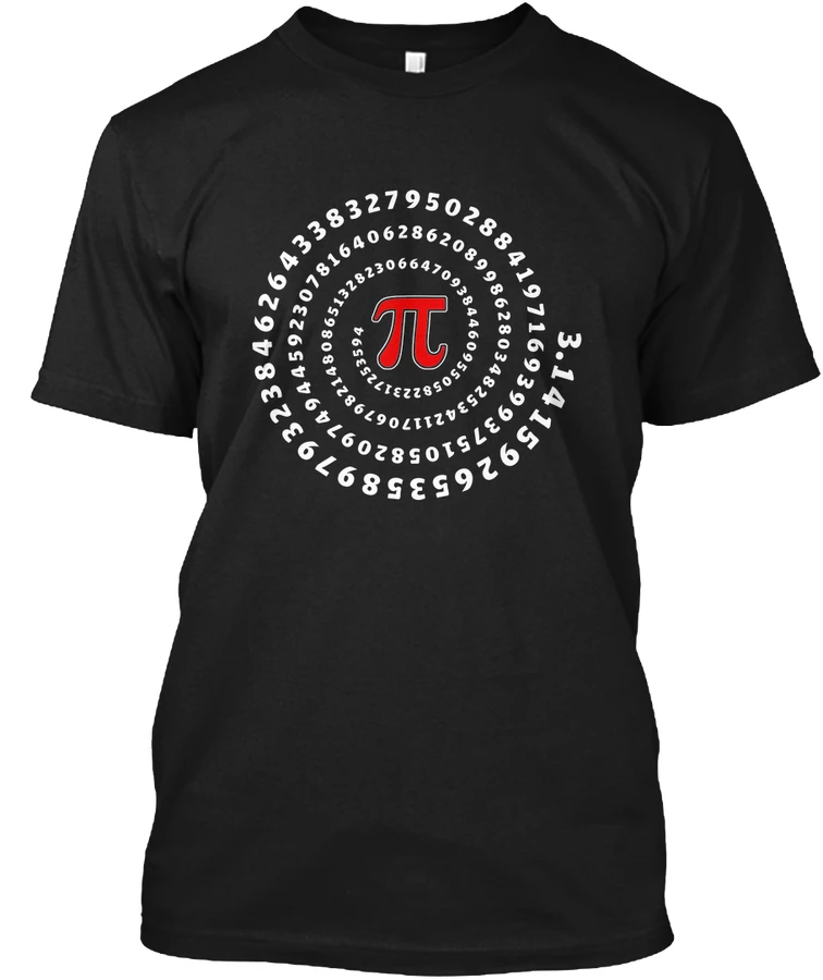 Happy Pi Day - Mathematics hoodies T-shirt Men and Women Round Neck Large Size Tshirt Tops Tee Free Shipping | Мужская одежда