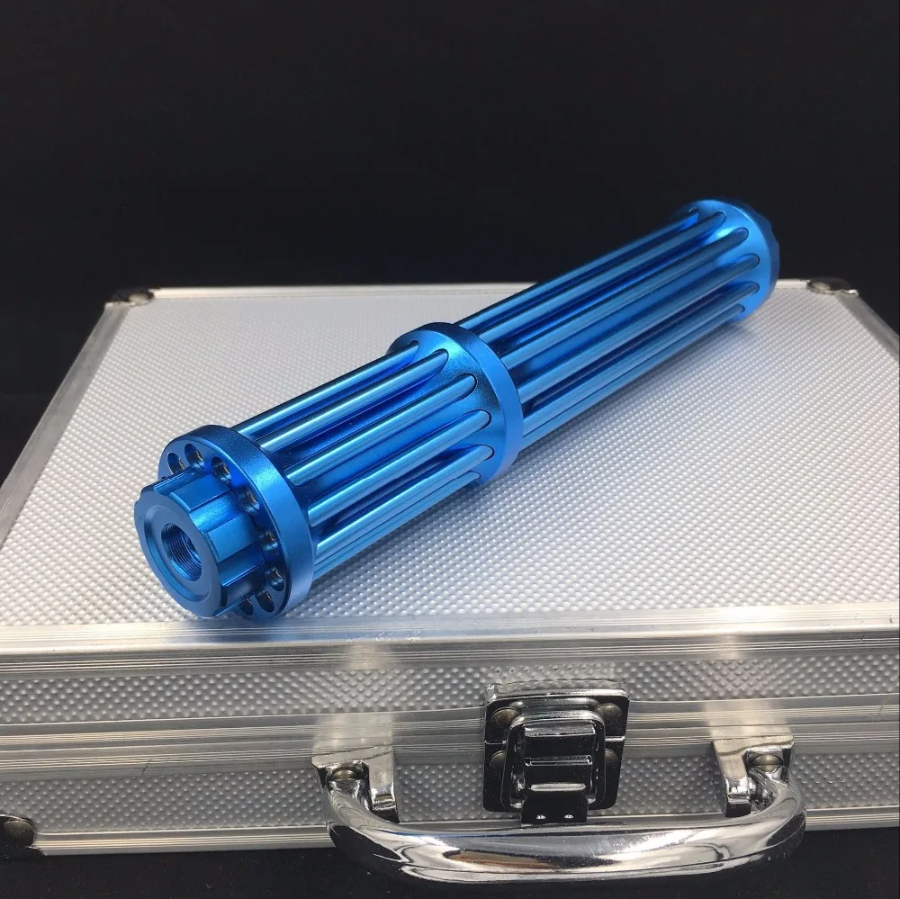 

Powerful 450nm 5000000m 5in1 Strong power military blue laser pointer burning match candle lit cigarette wicked lazer torch