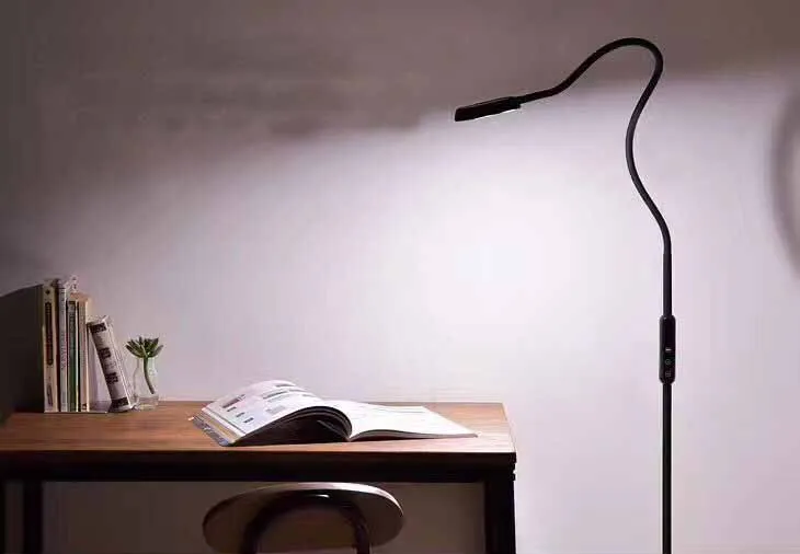 Lagpousi Led Gooseneck Floor Lamp For Reading Crafts Crocheting Lagpousi Led Gooseneck Floor Lamp For Reading Crafts Crocheting Knitting Or Sewing 5 Color Temperatures Level Dimmable In Lamps From Lights