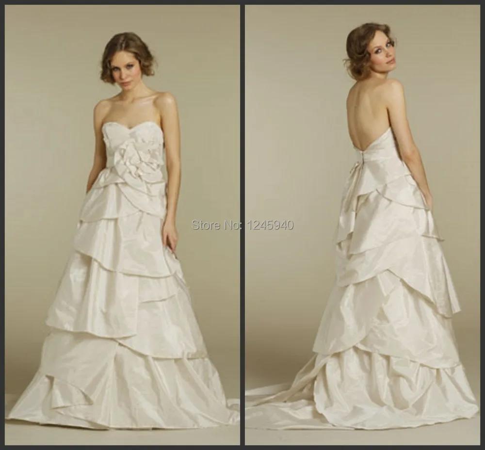 Tza-28 2014 Newest Hand Make Sexy Gorgeous Sweetheart Off the Shoulder Taffeta Wedding Dress For Sale | Свадьбы и торжества