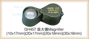 

Free Shipping 2pc/lot 10X 18mm Magnifier, Magnifying Glass, Mngnifying Lens, Eye Loupe, Jewelry Tools