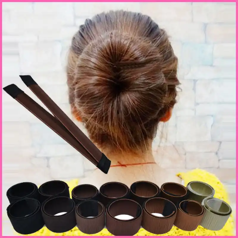 Fashion Women Twist Hair Bun Maker Donut Styling Braid Holder