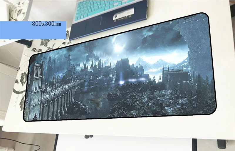 Dark Souls mousepad gamer HD print 800x300x3mm gaming mouse pad cheapest font b notebook b font