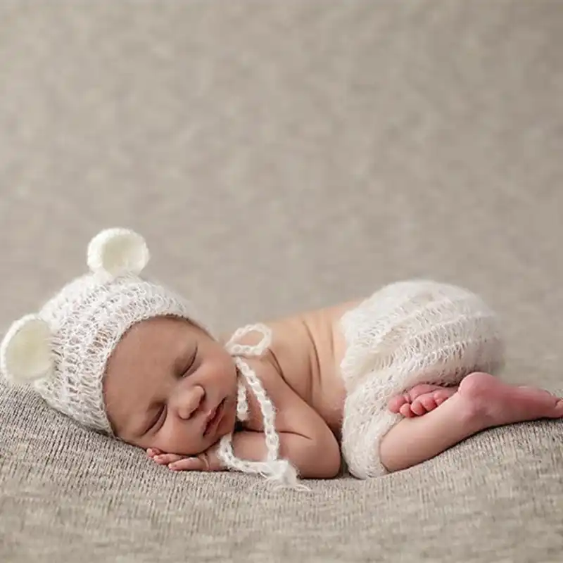 Crochet Mohair Bonnet Hat Bonnet Photo Prop Ready 2 Ship Knit Mohair Newborn Baby Girl Bonnet Crochet Lace Bonnet Newborn Photo Prop Accessories Baby Accessories Exireto Ir