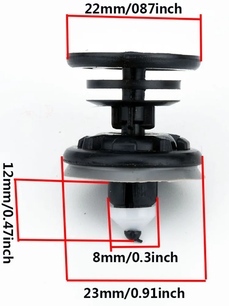 10 шт. Автомобильная отделка панели крепежные зажимы межкомнатные двери карты Авто КРЫЛО БАМПЕР фиксатор пластиковые заклепки для Фольксваген Т5 транспортер