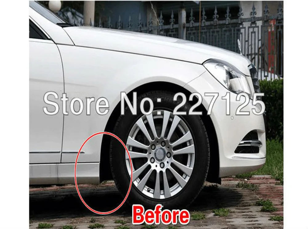 Dongzhen подходит для Benz C Class C200 C180 C260 2011-2012 Брызговики гвардии 4 шт. Авто Стайлинг