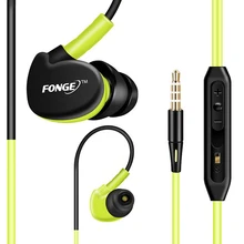 Fonge Sport Headphones Earphones With Mic Running Stereo Bass Music Headset For All Mobile Phone