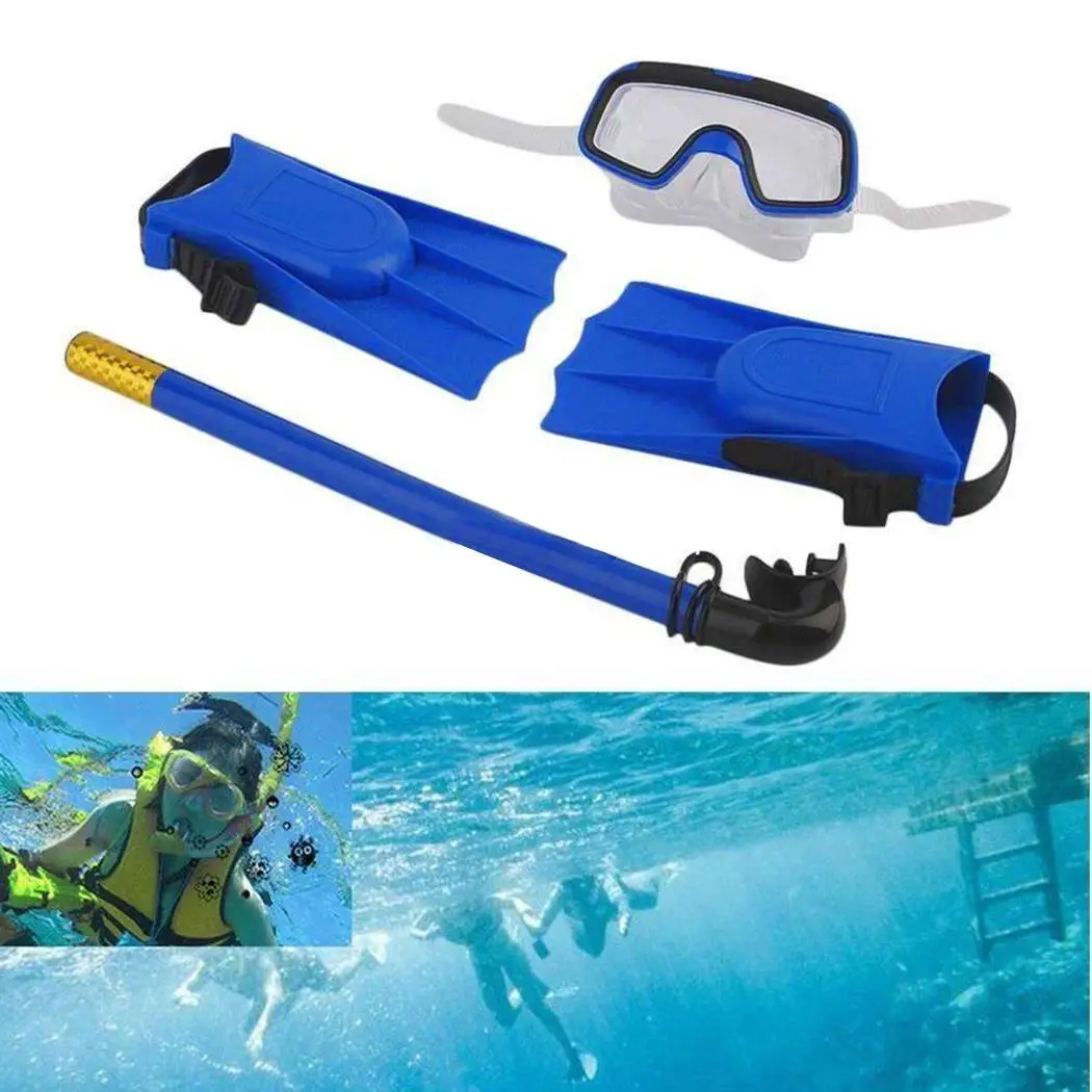 Дайвинг плавательные очки маски для подводного плавания дыхательный желтый, зеленый, оранжевый, синий трубчатый комплект для ласт