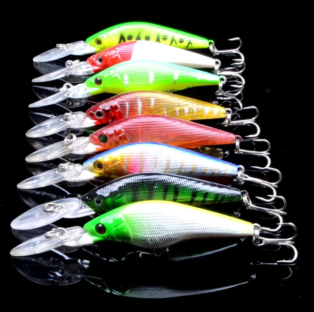 2018 новые рыболовные приманки Minnow набор для ловли нахлыстом China Hard Bait Воблер карпа