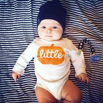 

Halloween Pumpkin Baby Boys Girls Romper Jumpsuit Newborn Kids Clothes Outfits