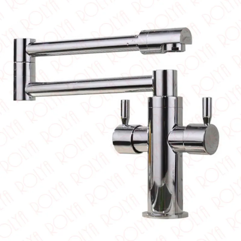 2016 Wholesale New Arrival Stylish Brass Extendable Sink Mixer Tap Deck