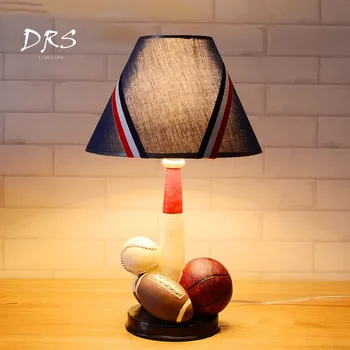 

American Retro Children Bedroom Bedroom Bedside Table Lamp European Style Home Heating Creative Led Cartoon Table Lamp