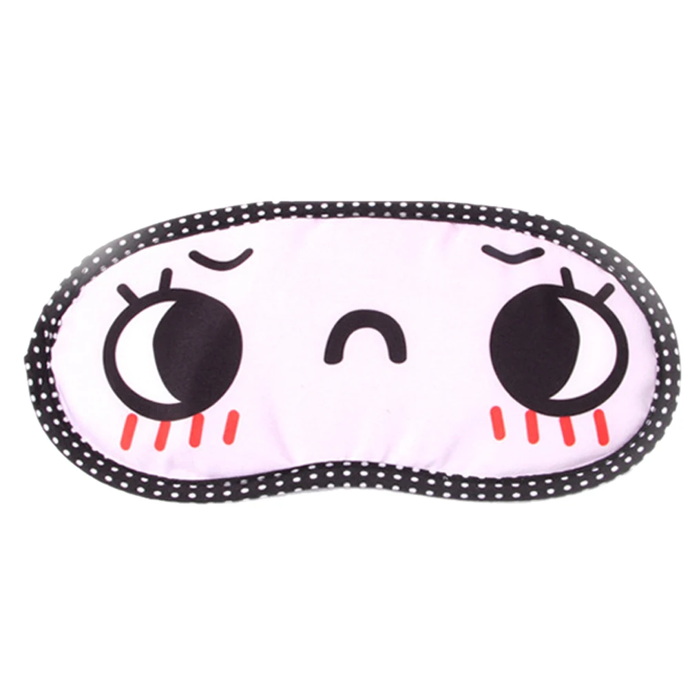 

1pcs Travel Rest Relaxing Aid Tools Lovely Nap Eye Care Shade Blindfold Sleep Mask Cartoon Sleeping Eye Mask Eyes Cover Sleeping