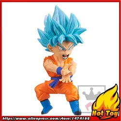 100% оригинал Banpresto WCF Коллекция Рисунок битва Saiyans Vol.3-Супер Saiyan Бог ss Сын Gokou от "Дракон мяч супер"