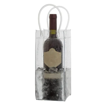 

6 Pack Wine Refrigerated Ice Bag Party Wine Cooler with Handles for White Wine,Suitable for Beer or Any Cold Drink,Wine Bag