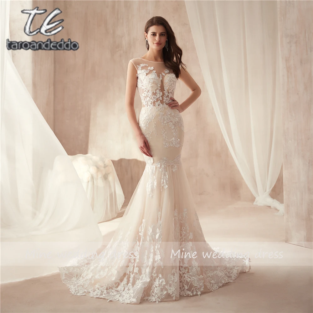 vestido de noiva sereia costas abertas