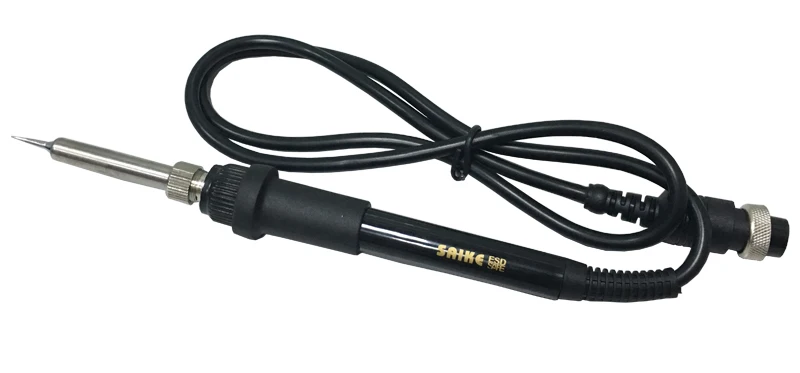 Паяльная станция Saike 909D 220 В 110 700 Вт с паяльником и источником питания постоянного