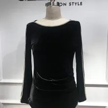 Azzimia зима для женщин s велюр толстовки с длинным рукавом Бархатный спортивный костюм весна теплая мода стиль популярные материалы