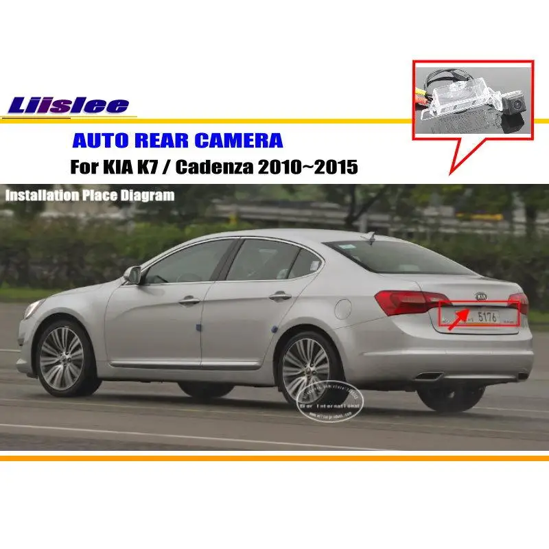 

Liislee For KIA K7 / Cadenza 2010~2015 - Rear View Camera / Back Up Park Camera / HD CCD RCA NTST PAL / License Plate Light