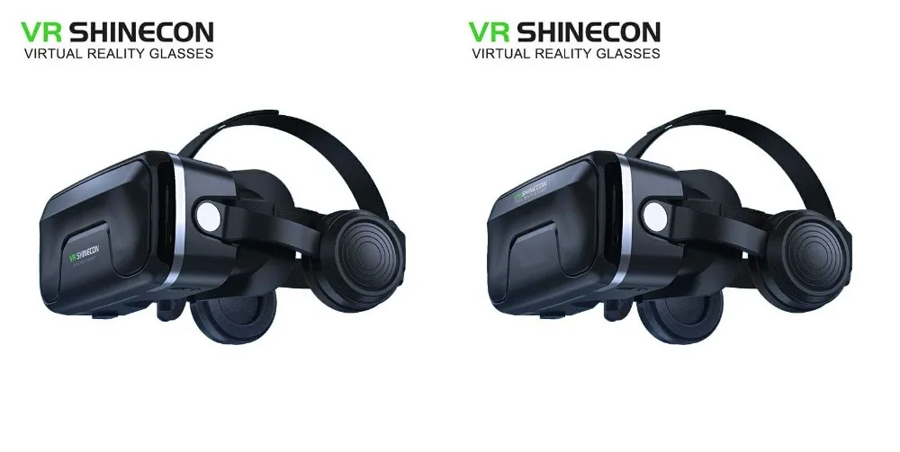 VR shinecon 7,0 гарнитура обновленная версия Очки виртуальной реальности 3D VR очки гарнитура для шлема игровая коробка