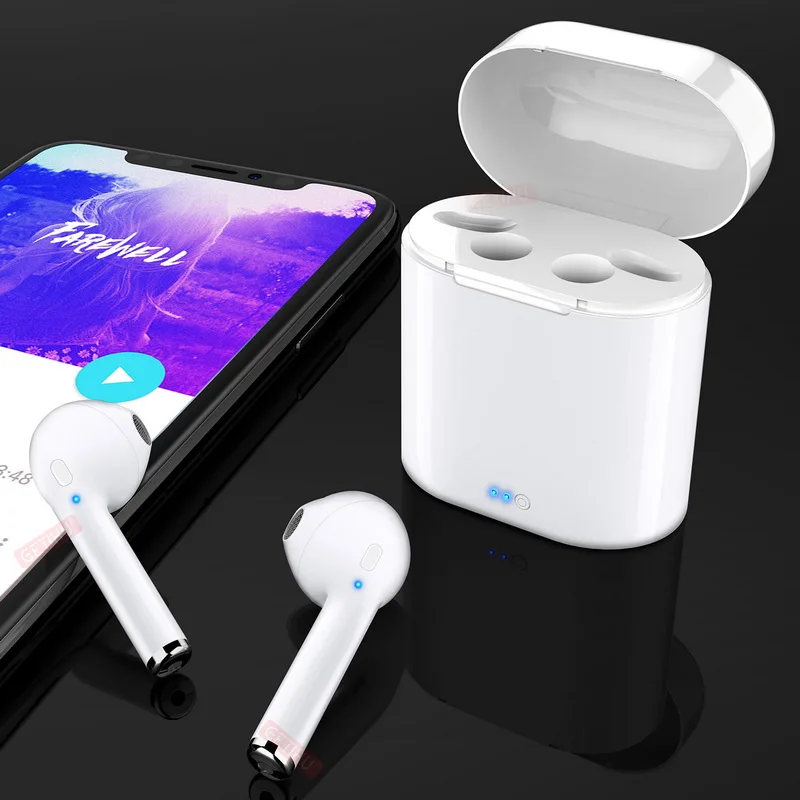 Mini Twins Bluetooth Earphone Stereo headphones Wireless Earphones Sport in Ear Earbuds Earphone Headset For Apple iPhone X 8 6 Mini Twins Bluetooth Earphone Stereo headphones Wireless Earphones Sport in Ear Earbuds Earphone Headset For Apple iPhone X 8 6